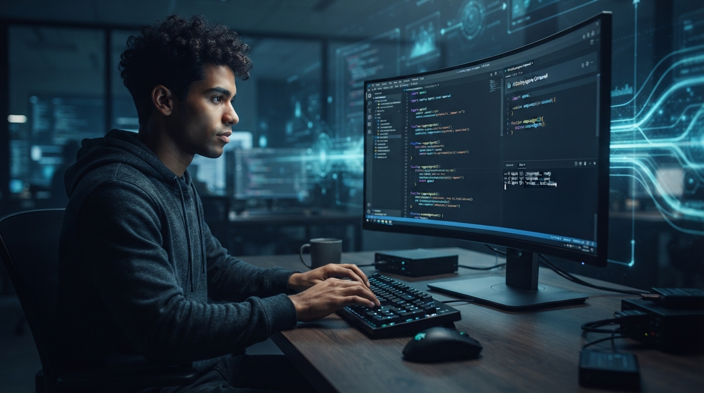 Editorial illustration for Free AI Coding Agents Compared: Which Tool Fits Your IDE, Terminal, and Budget