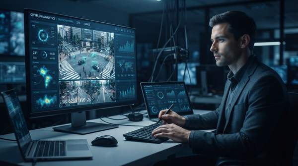 Editorial illustration for How AI Video Analytics Turns Camera Footage Into Business Decisions
